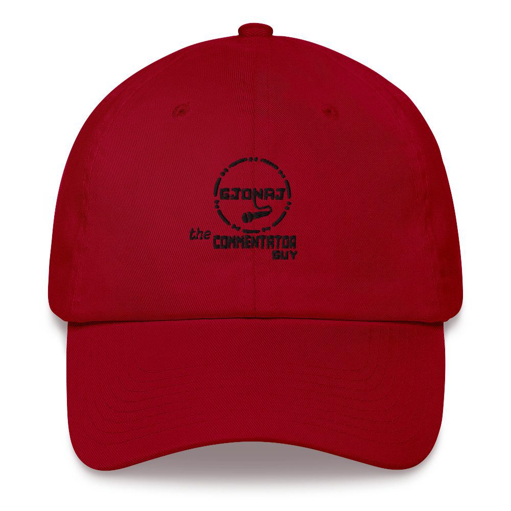 Joshua Gjonaj "The Commentator Guy" Dad hat