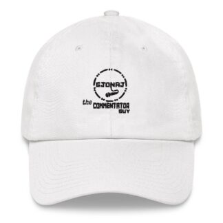 Joshua Gjonaj "The Commentator Guy" Dad hat