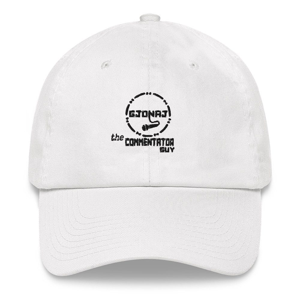 Joshua Gjonaj "The Commentator Guy" Dad hat
