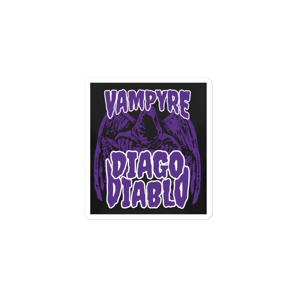 Vampyre Diago Diablo "Vampyre Diago Diablo brand" Bubble-free stickers