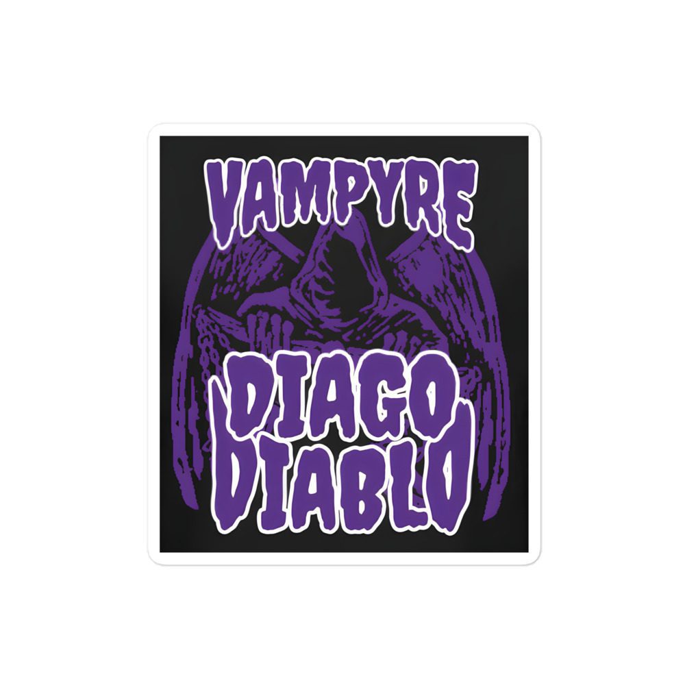Vampyre Diago Diablo "Vampyre Diago Diablo brand" Bubble-free stickers