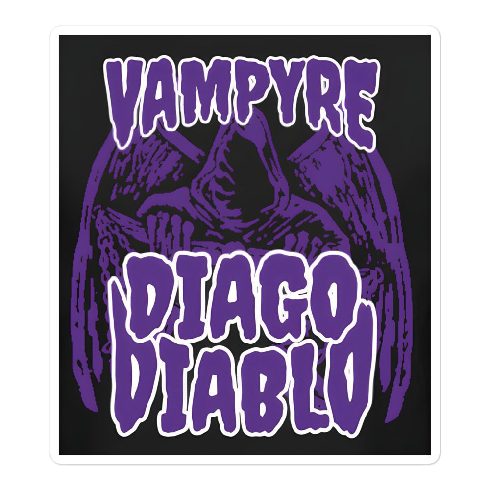 Vampyre Diago Diablo "Vampyre Diago Diablo brand" Bubble-free stickers