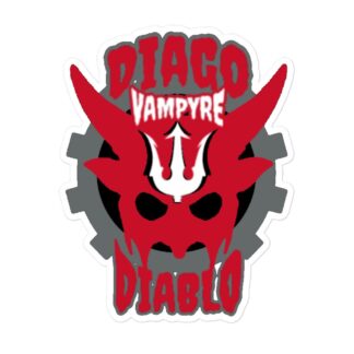 Vampyre Diago Diablo "Devil's Grind" Bubble-free stickers