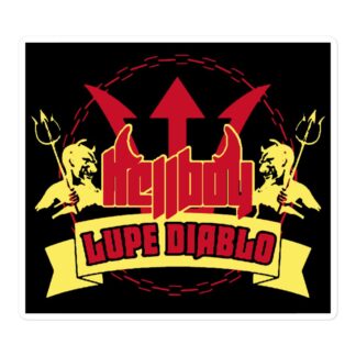 Vampyre Diago Diablo "Hellboy Brand" Bubble-free stickers