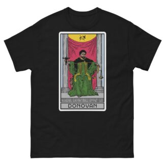 Sir Knight Merrik Donovan "Green Justice Tarot Card" Short Sleeve Unisex t-shirt