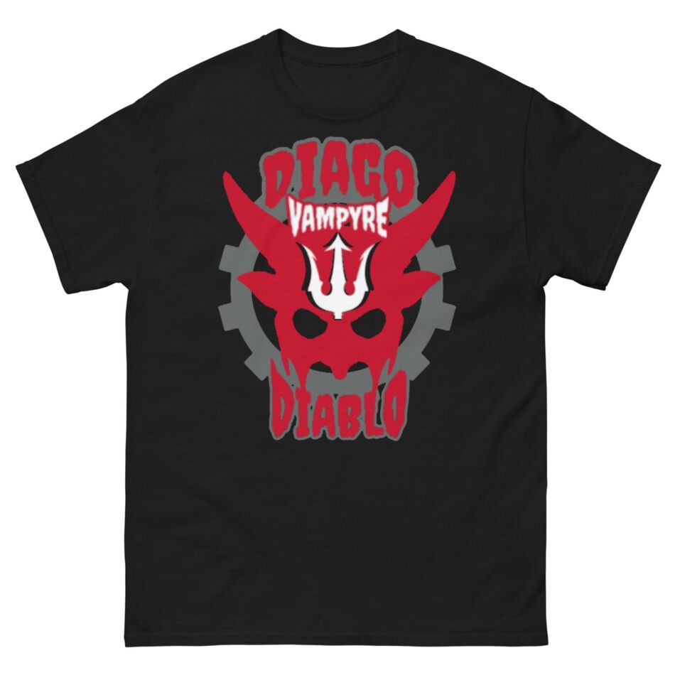 Vampyre Diago Diablo "Devil's Grind" Short Sleeve Unisex t-shirt