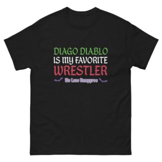 Vampyre Diago Diablo "Favorite Wrestler" Short Sleeve Unisex t-shirt