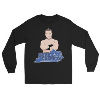 Corey Calhoun "Corey Calhoun Cartoon" Unisex Long Sleeve Shirt