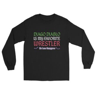 Vampyre Diago Diablo "Favorite Wrestler" Unisex Long Sleeve Shirt