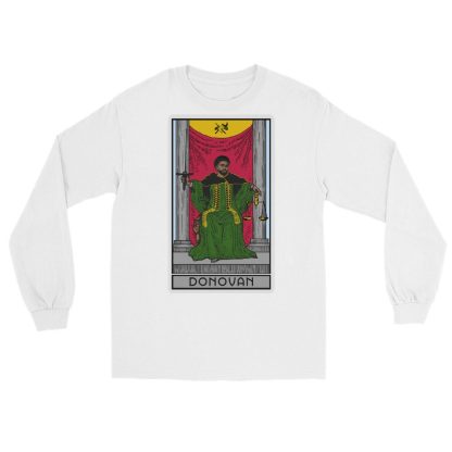 Sir Knight Merrik Donovan "Green Justice Tarot Card" Unisex Long Sleeve Shirt