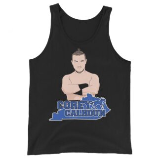 Corey Calhoun "Corey Calhoun Cartoon" Unisex Tank Top