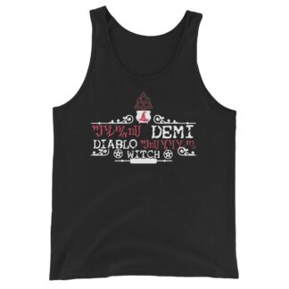 Vampyre Diago Diablo "The Witch Brand" Unisex Tank Top