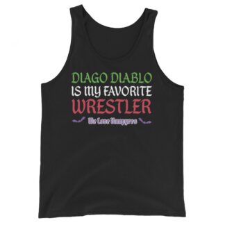 Vampyre Diago Diablo "Favorite Wrestler" Unisex Tank Top
