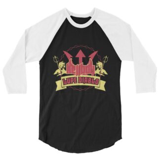 Vampyre Diago Diablo "Hellboy Brand" 3/4 sleeve raglan shirt