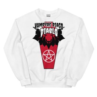 Vampyre Diago Diablo "Rated V for vampyre" Unisex Sweatshirt