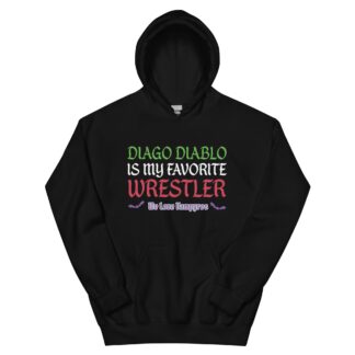 Vampyre Diago Diablo "Favorite Wrestler" Unisex Hoodie