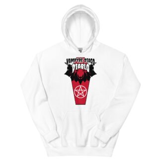 Vampyre Diago Diablo "Rated V for vampyre" Unisex Hoodie