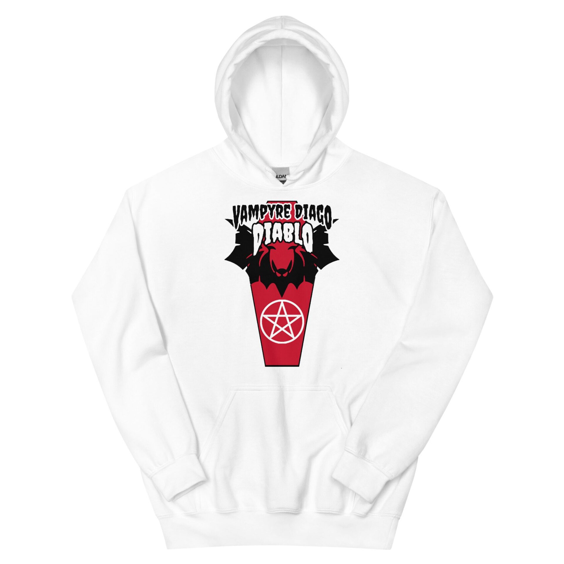 Vampyre Diago Diablo "Rated V for vampyre" Unisex Hoodie