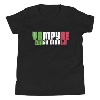 Vampyre Diago Diablo "Vampyre Flag" Youth Short Sleeve T-Shirt