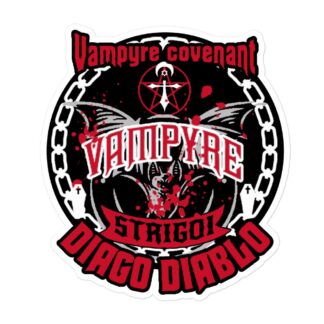 Vampyre Diago Diablo "Join us" Bubble-free stickers