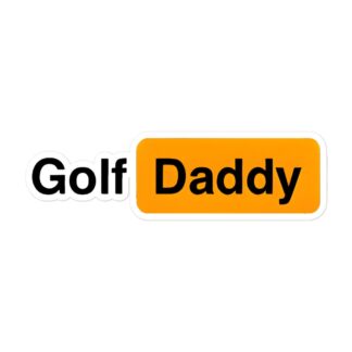Dale Springs "Golf Daddy" Bubble-free stickers