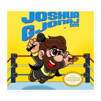Joshua Gjonaj "Super Joshio World!!!" Bubble-free stickers