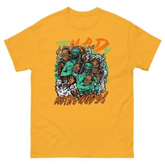 Perry Von Vicious "MAD - Metal Gods 2023 (Art by @ofthedead209)" Short Sleeve Unisex t-shirt