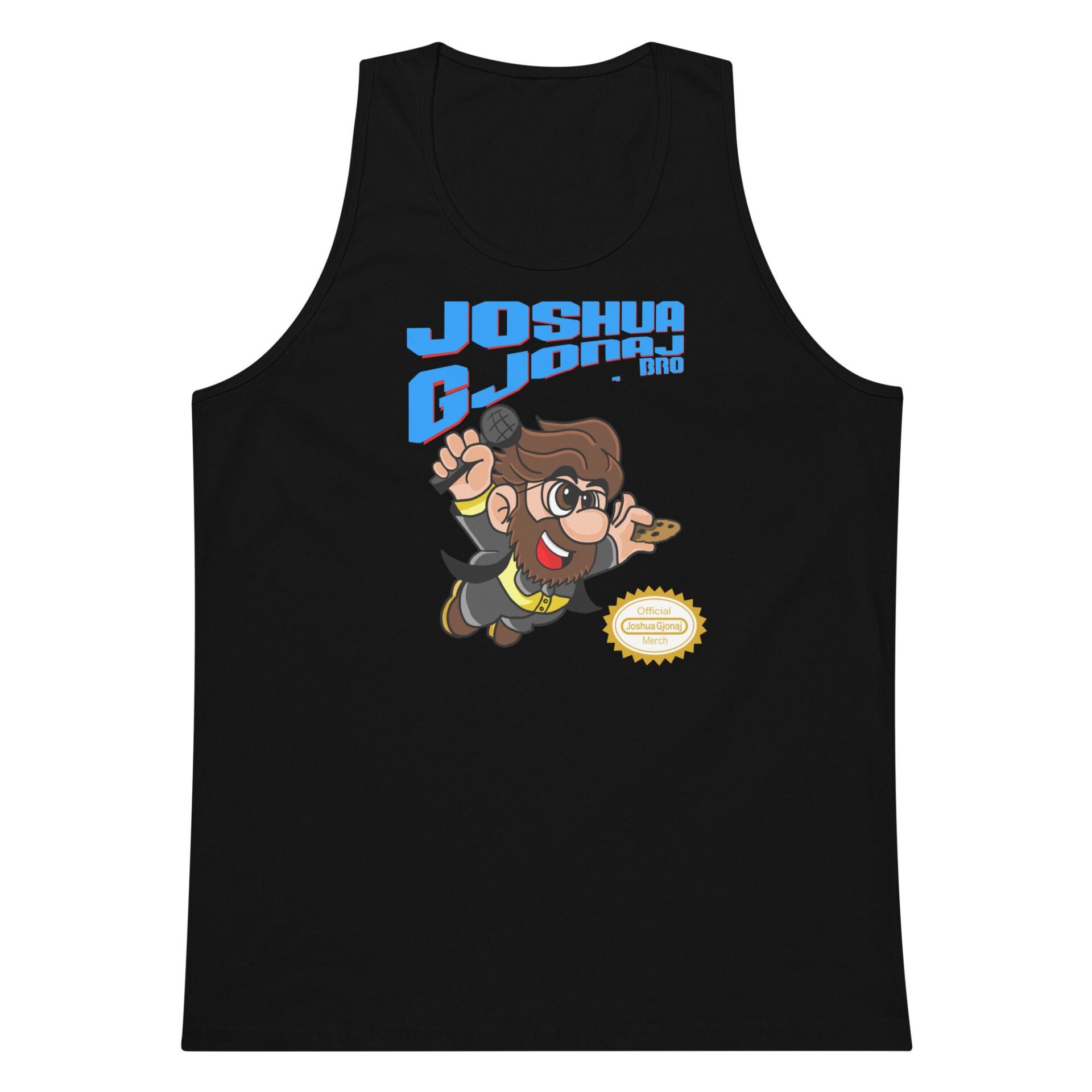 Joshua Gjonaj "SUPER JOSHIO 2.0" Unisex Tank Top