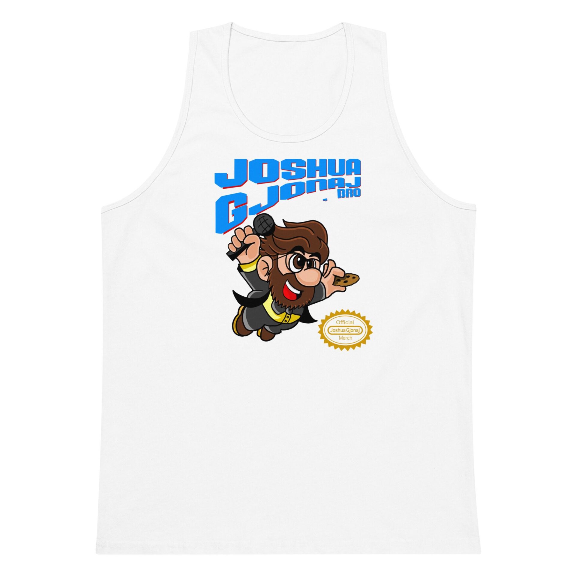 Joshua Gjonaj "SUPER JOSHIO 2.0" Unisex Tank Top
