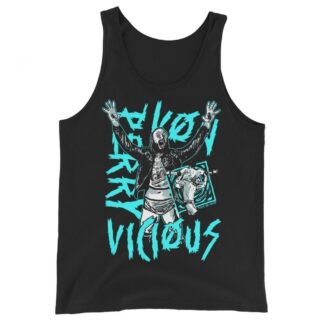 Perry Von Vicious "Perry-Go-Round (Art by: Alec Hugil)" Unisex Tank Top
