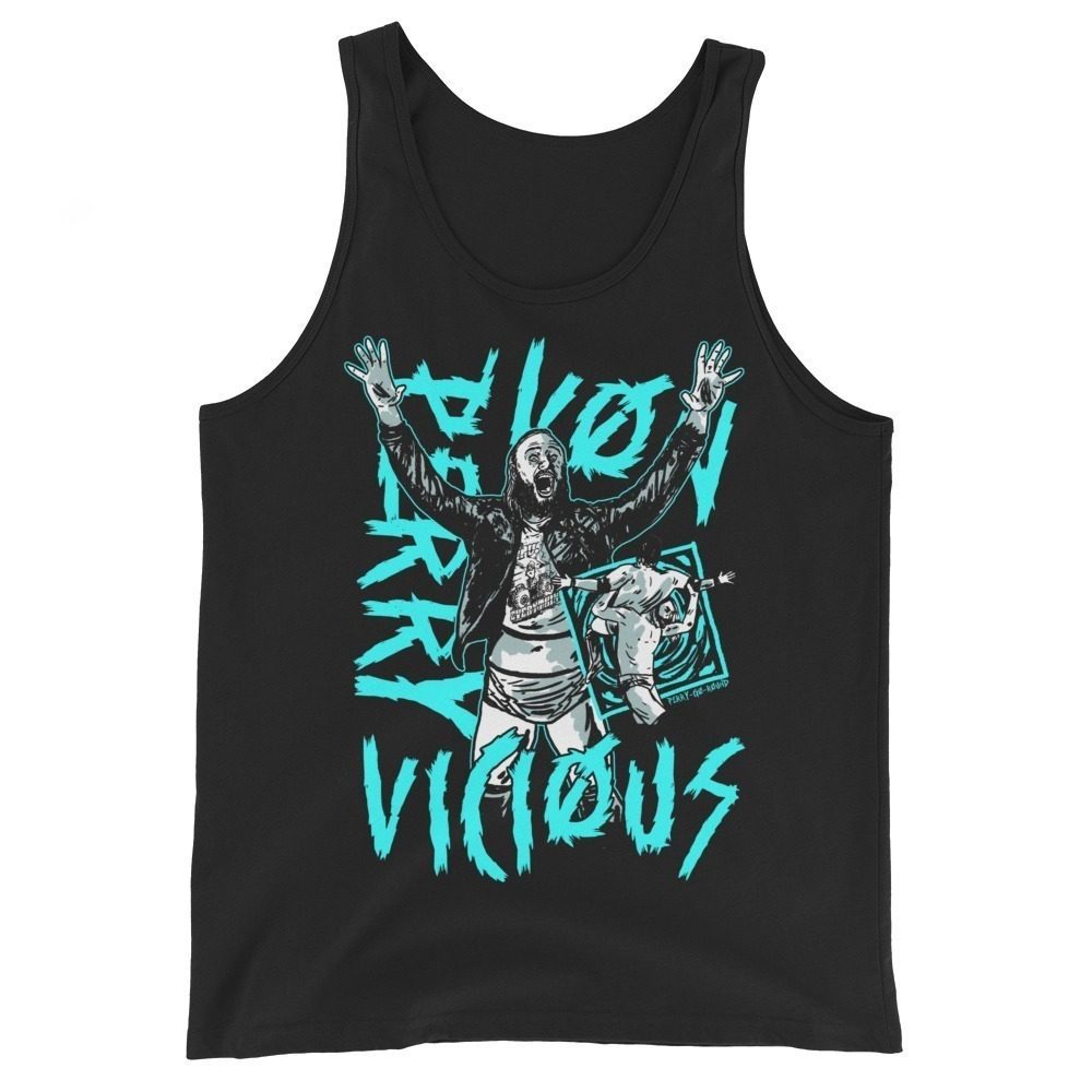 Perry Von Vicious "Perry-Go-Round (Art by: Alec Hugil)" Unisex Tank Top