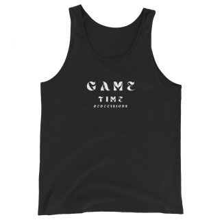 The Alpha Chris Moore "Game Time Decisions" Unisex Tank Top