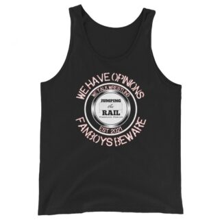 JTR Podcast Network "Fanboys Beware" Unisex Tank Top