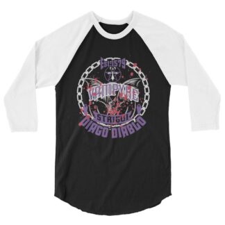 Vampyre Diago Diablo "Join us again" 3/4 sleeve raglan shirt
