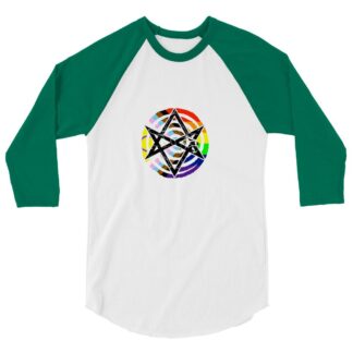 Kai Fayden "Hex: PRIDE" 3/4 sleeve raglan shirt