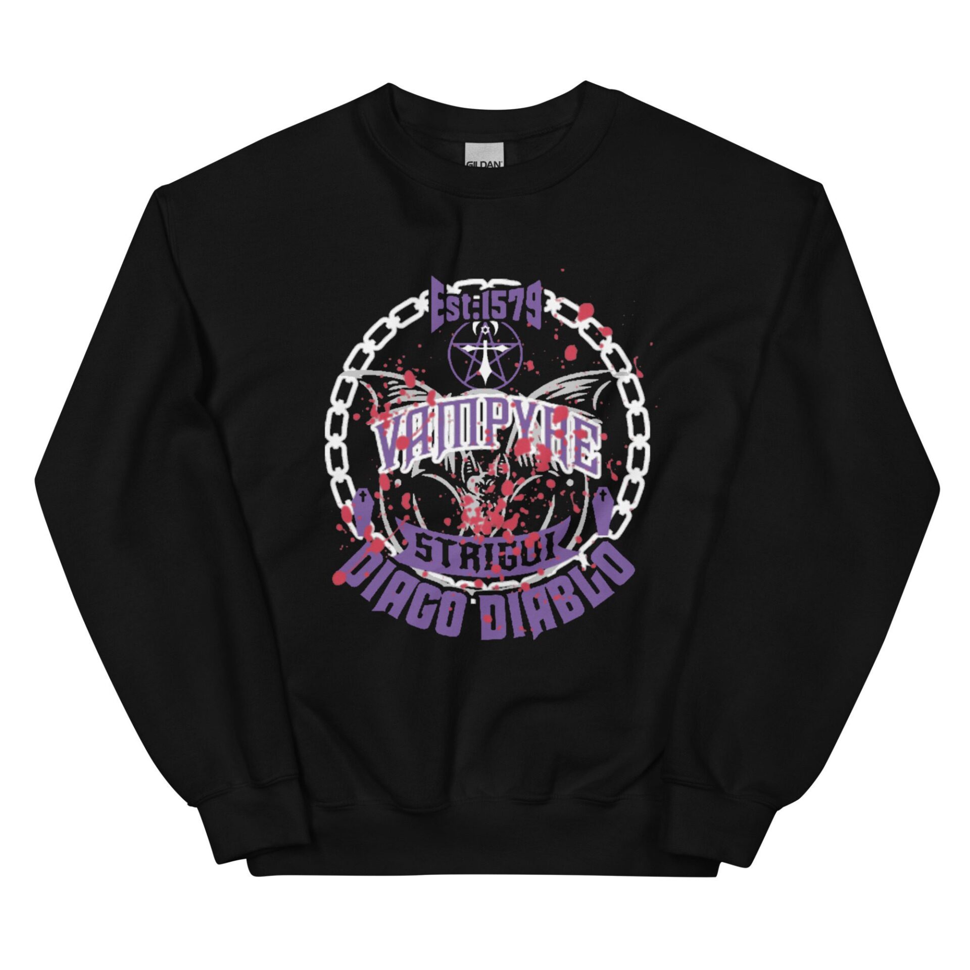 Vampyre Diago Diablo "Join us again" Unisex Sweatshirt