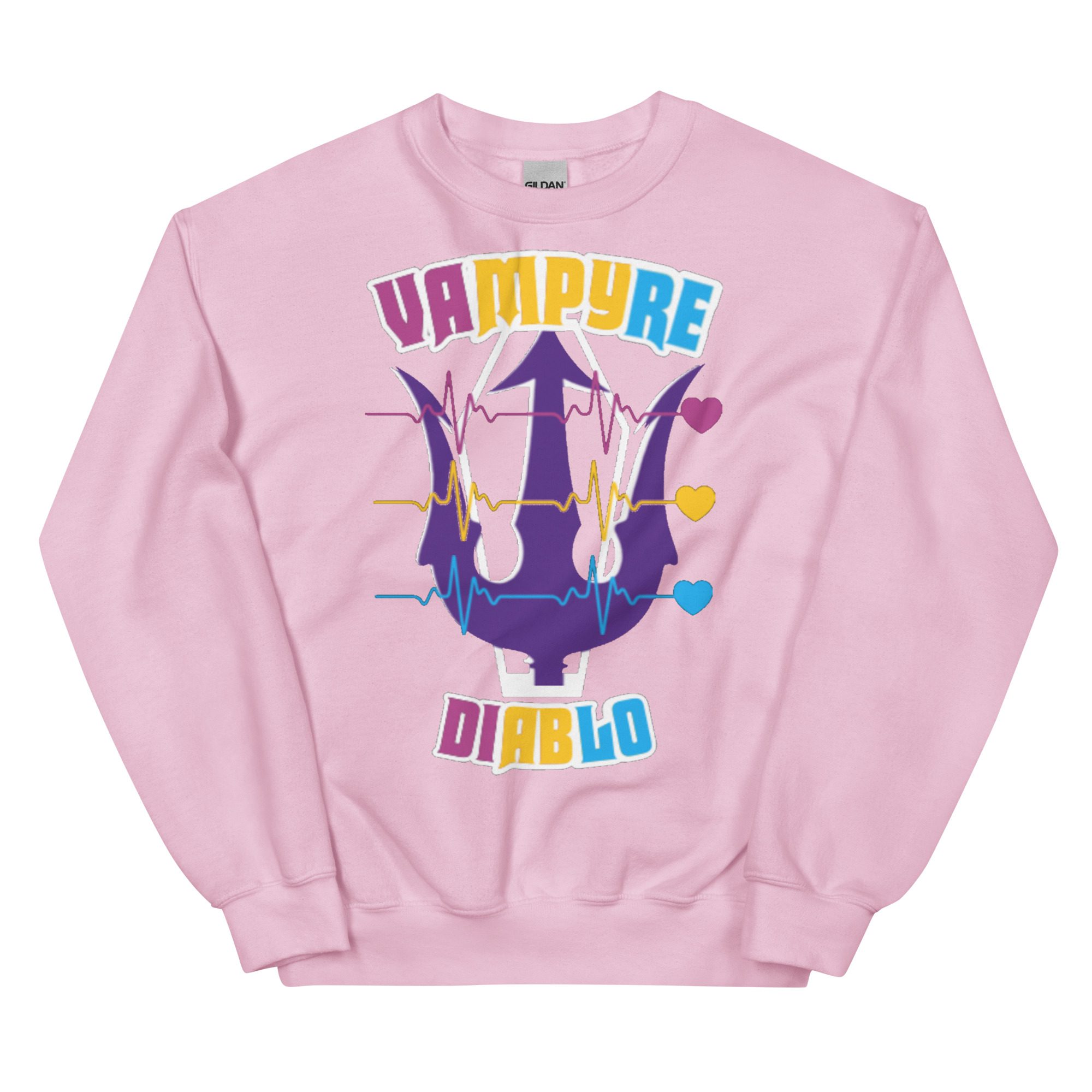 Vampyre Diago Diablo "Vampyre PAN PRIDE Logo" Unisex Sweatshirt
