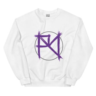 Alex Braddock "Purple AB Logo" Unisex Sweatshirt