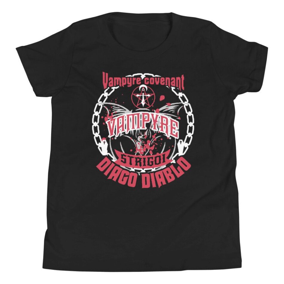 Vampyre Diago Diablo "Join us" Youth Short Sleeve T-Shirt