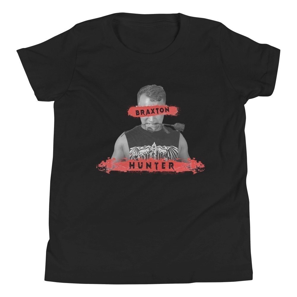 Braxton Hunter "Black Rose" Youth Short Sleeve T-Shirt