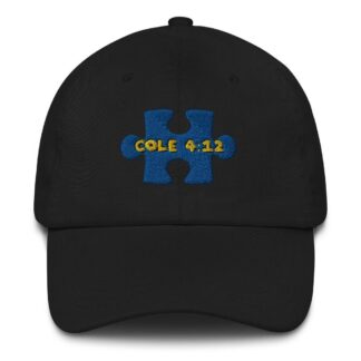 Cole 4:12 "Puzzle Piece" Dad hat