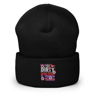 Vampire Diago Diablo "Let's Get Dirty" Cuffed Beanie