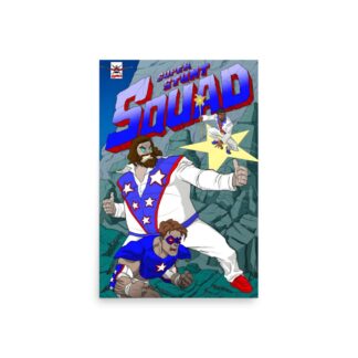 Starkid “Super Stunt Squad Comics” Poster