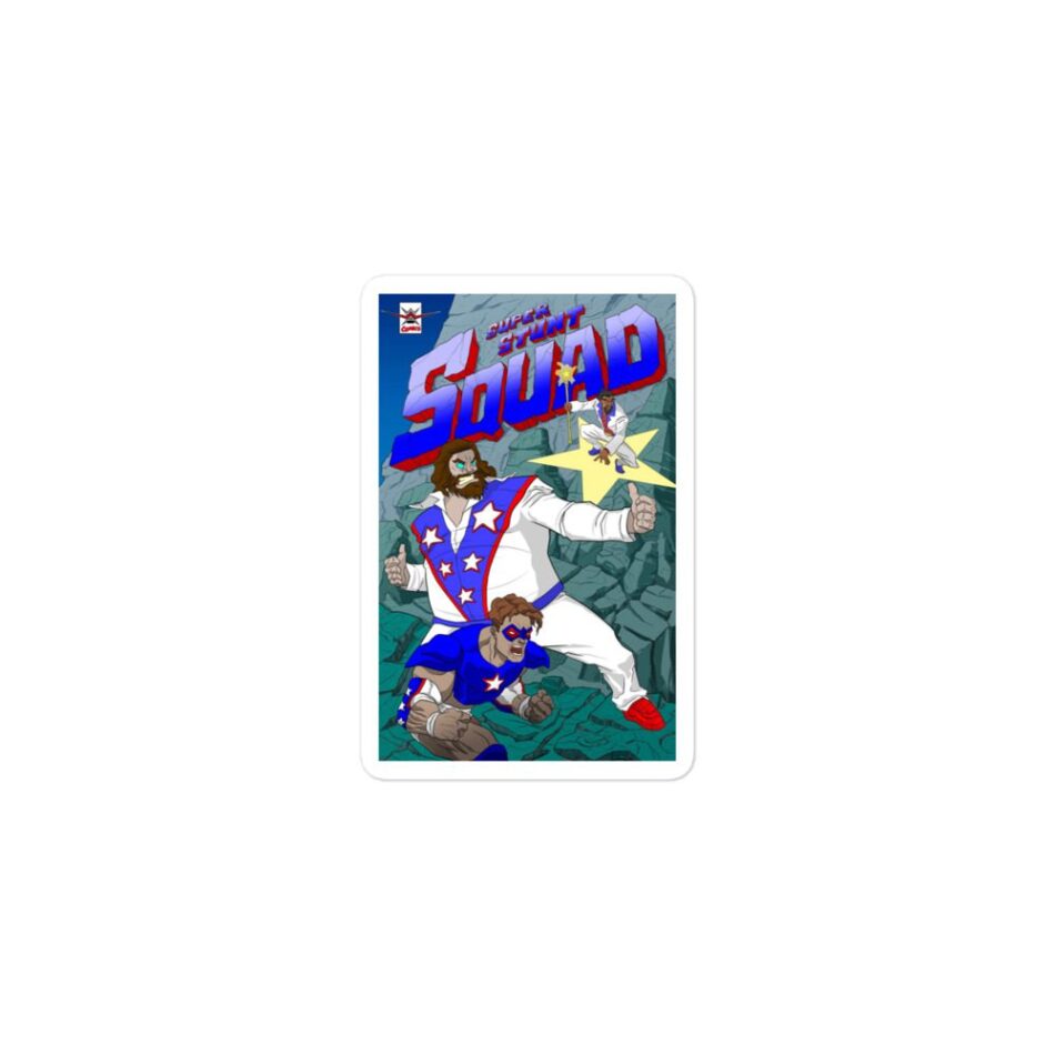 Starkid "Super Stunt Squad Comics" Bubble-free stickers