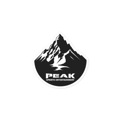 Peak Sports Entertainment "Peak Sports Logo Classic" Bubble-free stickers