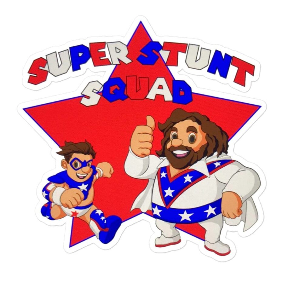 Starkid "Super Stunt Squad Bros v1" Bubble-free stickers
