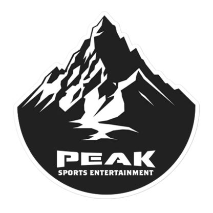 Peak Sports Entertainment "Peak Sports Logo Classic" Bubble-free stickers