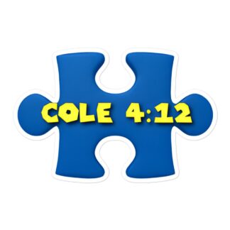 Cole 4:12 "Puzzle Piece" Bubble-free stickers