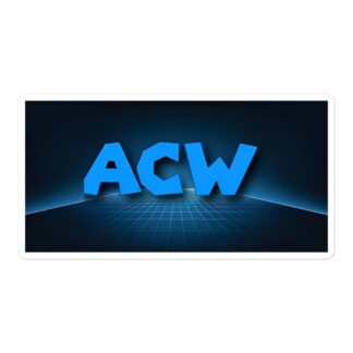 Cole 4:12 "ACW" Bubble-free stickers