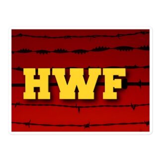 Cole 4:12 "HWF" Bubble-free stickers